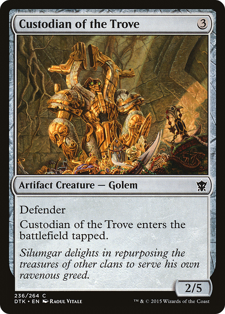 Custodian of the Trove (DTK-236)  - Dragons of Tarkir