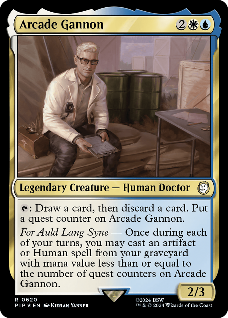 Arcade Gannon (Surge Foil) (PIP-620)  Foil - Fallout