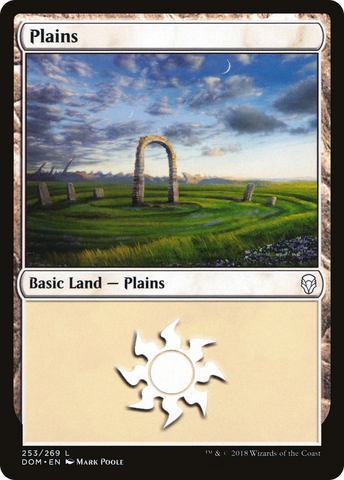 Plains (253) (DOM-253) - Dominaria