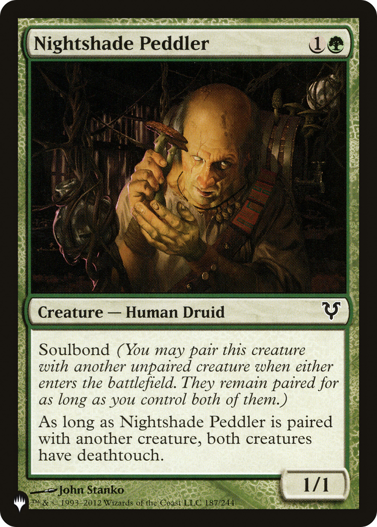 Nightshade Peddler (LIST-AVR-187)  - The List
