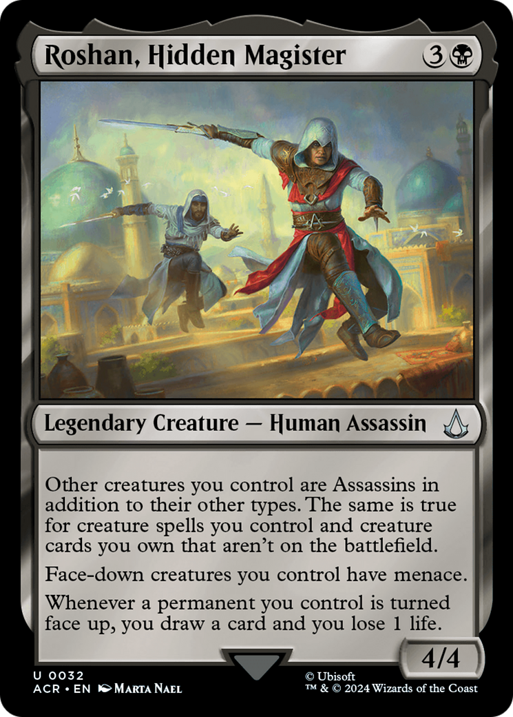 Roshan, Hidden Magister (ACR-032)  - Assassin's Creed