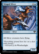 Winged Sliver (CMM-860)  - Commander Masters