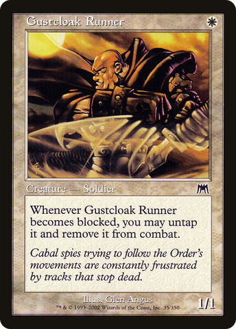 Gustcloak Runner (ONS-035)  Foil - Onslaught