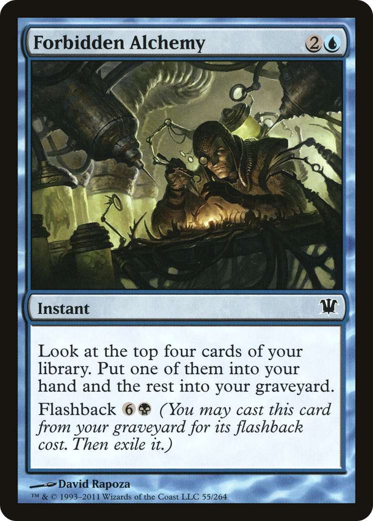 Forbidden Alchemy (ISD-055)  - Innistrad