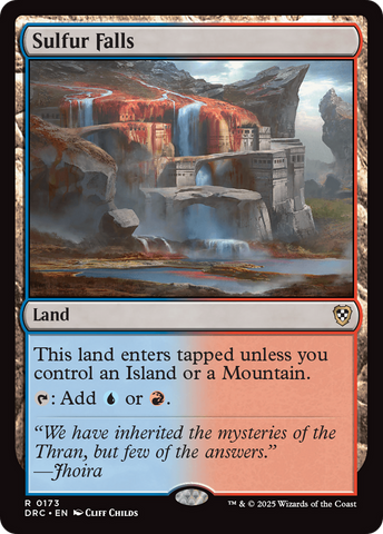 Sulfur Falls (DRC-173)  - Commander: Aetherdrift
