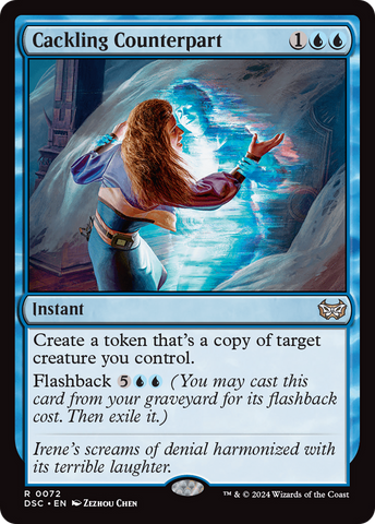 Cackling Counterpart (DSC-072)  - Duskmourn: House of Horror Commander