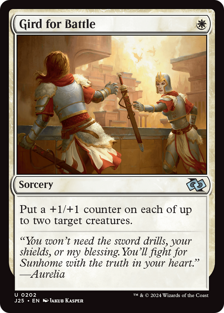 Gird for Battle (J25-202)  - Foundations Jumpstart