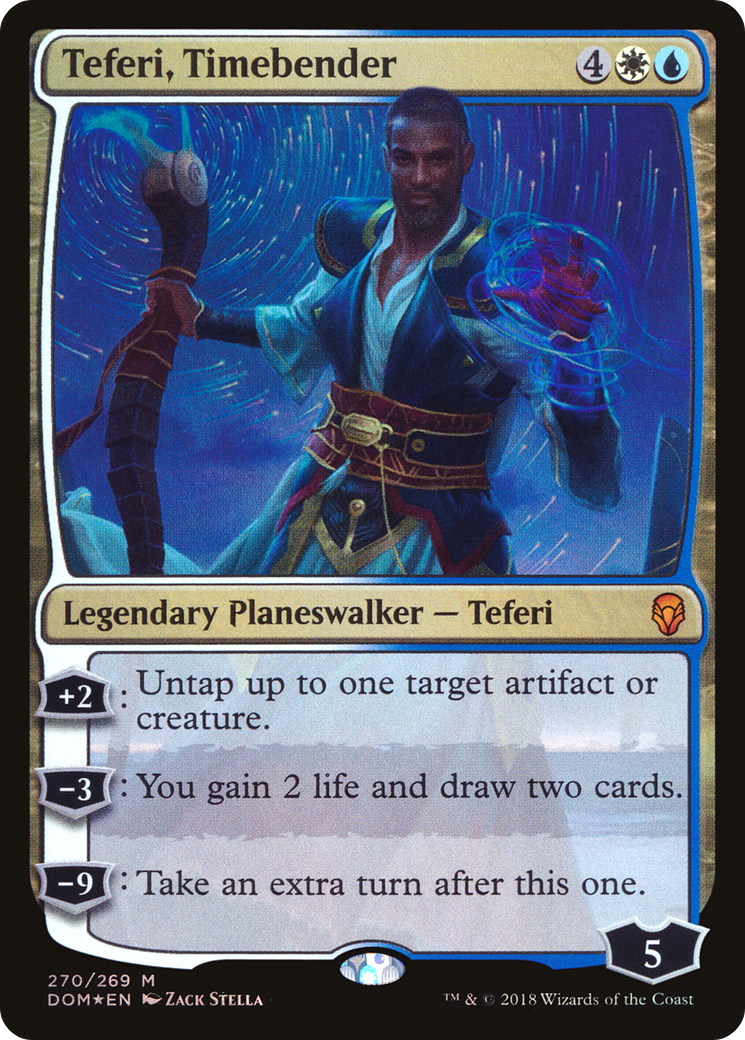 Teferi, Timebender (DOM-270)  Foil - Dominaria