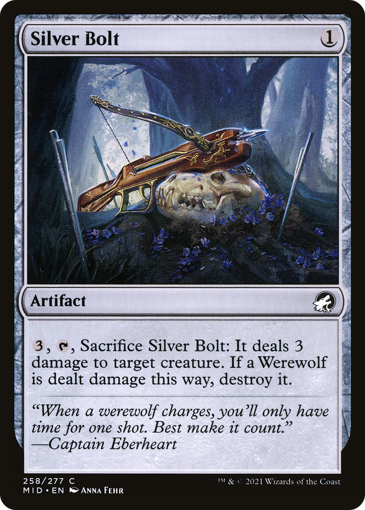 Silver Bolt (MID-258)  - Innistrad: Midnight Hunt