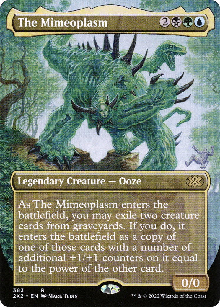 The Mimeoplasm (Borderless) (2X2-383)  Foil - Double Masters 2022
