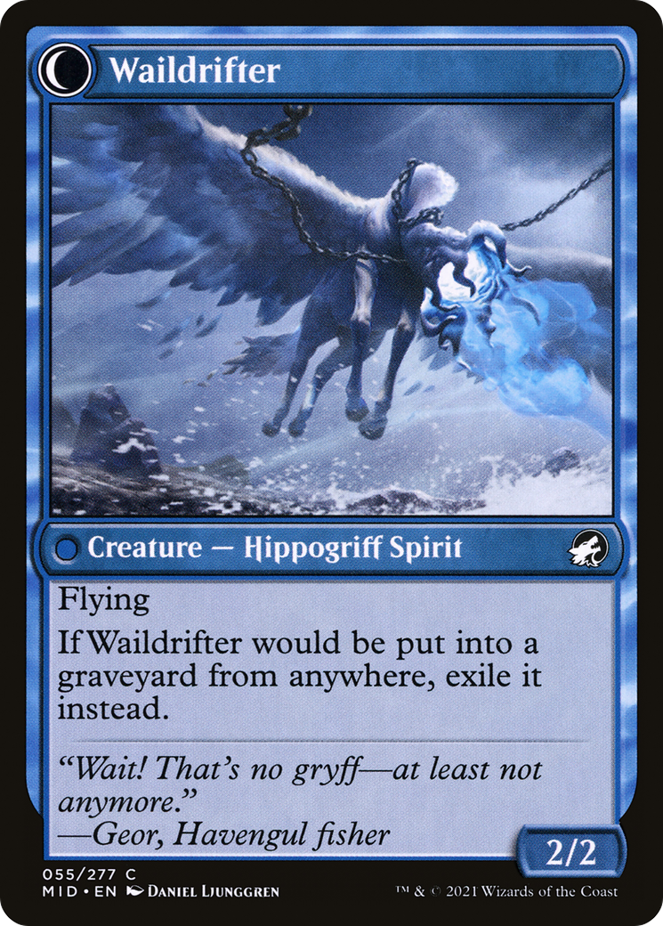 Galedrifter (MID-055)  - Innistrad: Midnight Hunt: (Double Faced Transform)