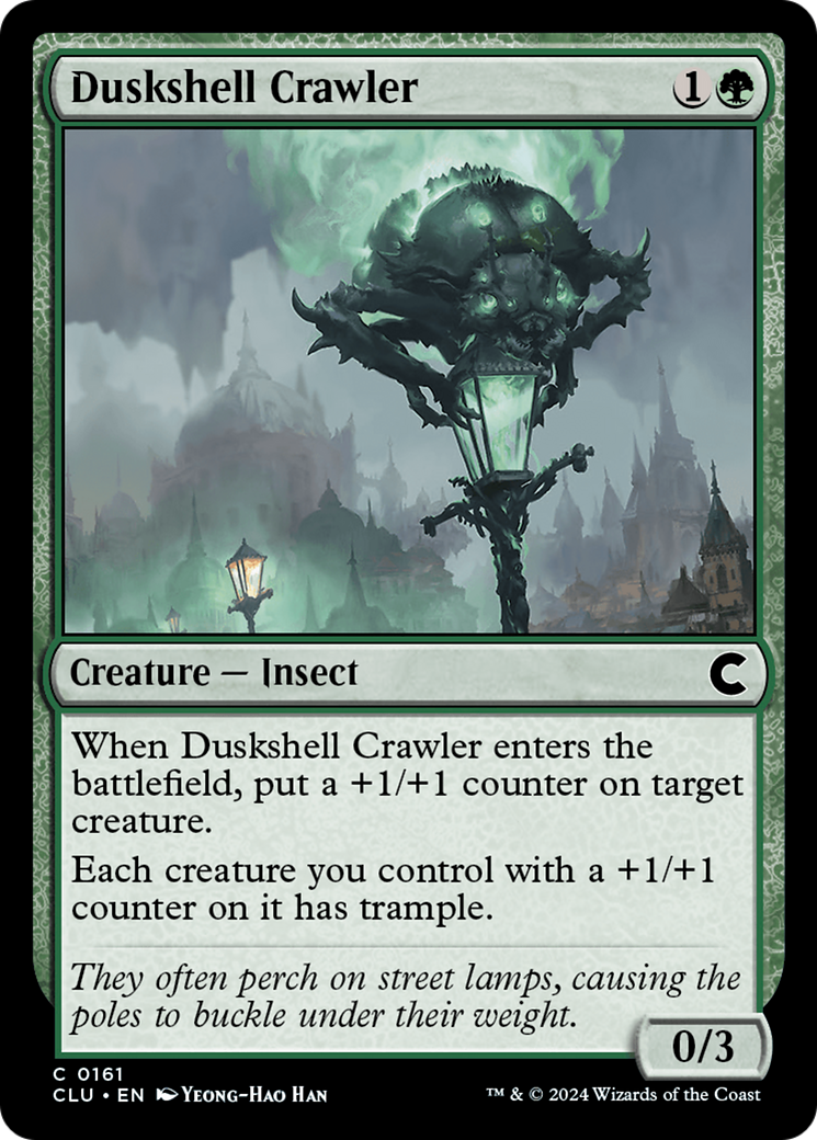 Duskshell Crawler (CLU-161)  - Ravnica: Clue Edition