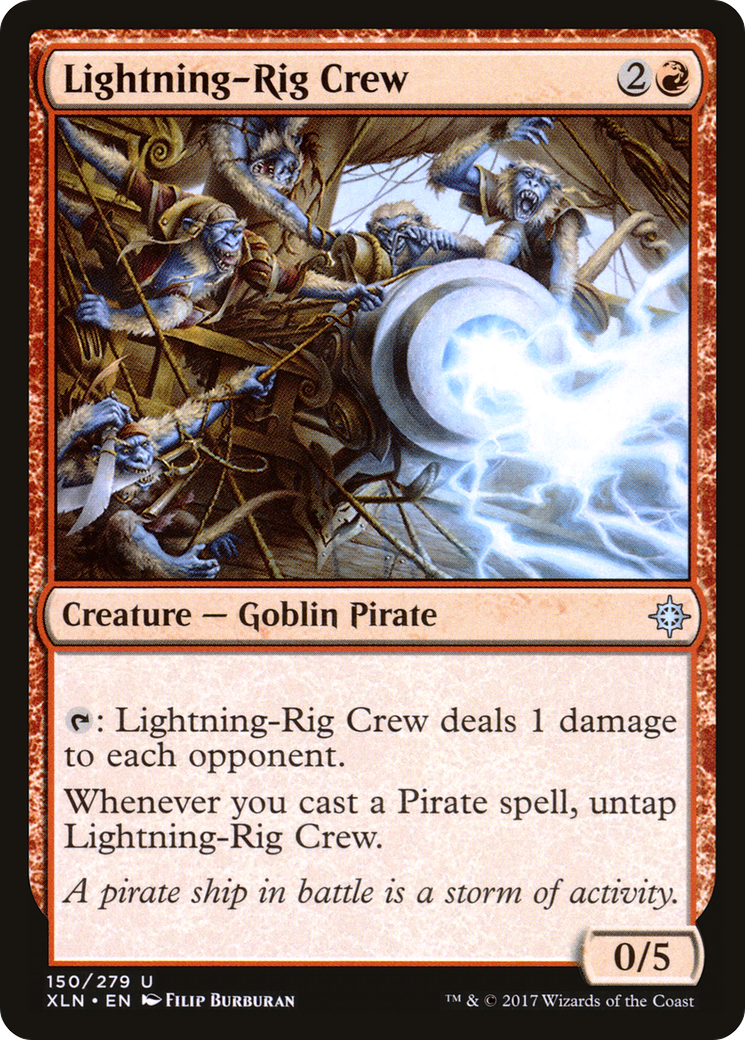 Lightning-Rig Crew (XLN-150)  - Ixalan
