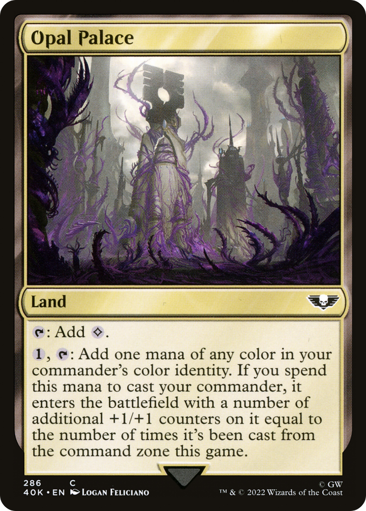 Opal Palace (40K-286)  - Warhammer 40,000 Commander