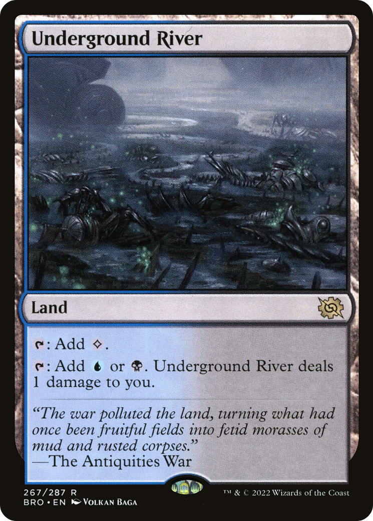 Underground River (BRO-267)  Foil - The Brothers' War