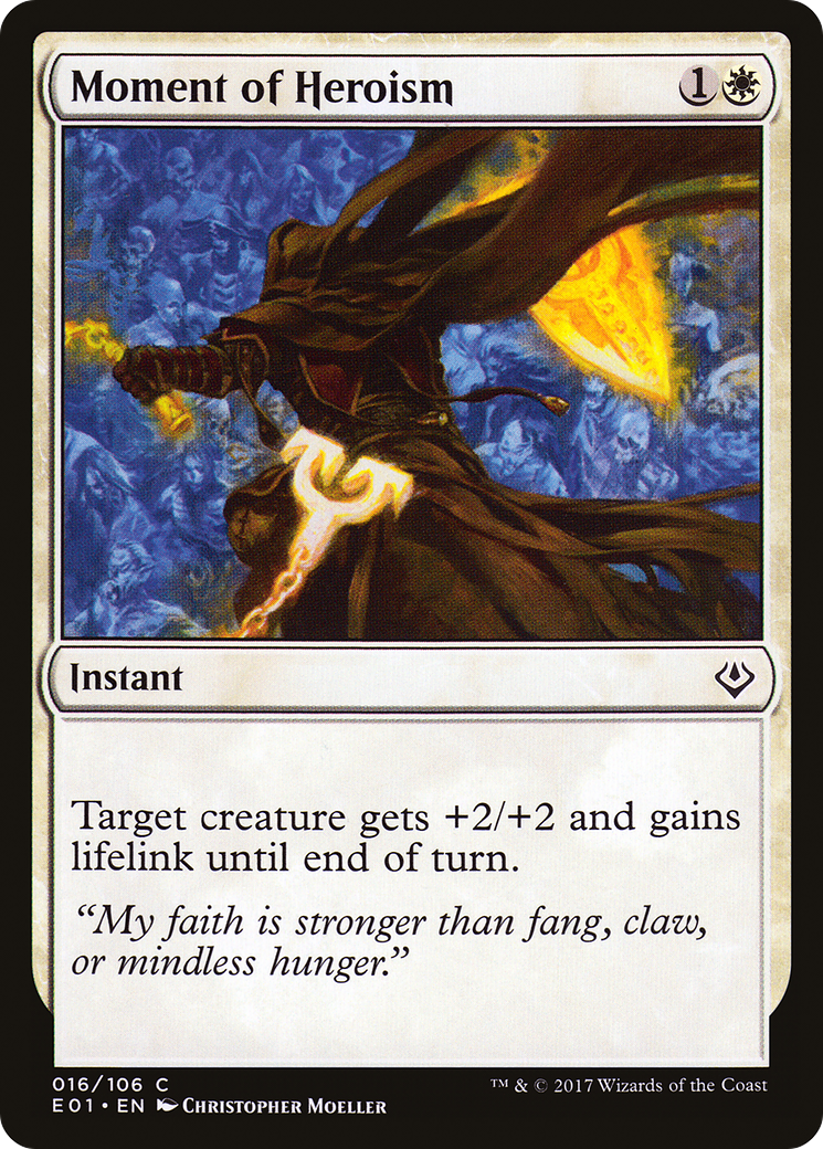 Moment of Heroism (AC2-016)  - Archenemy: Nicol Bolas