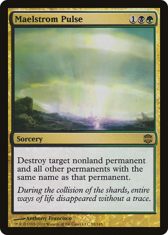 Maelstrom Pulse (ARB-092)  Foil - Alara Reborn