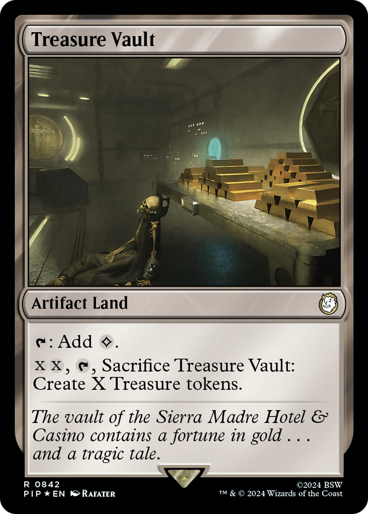 Treasure Vault (Surge Foil) (PIP-842)  Foil - Fallout
