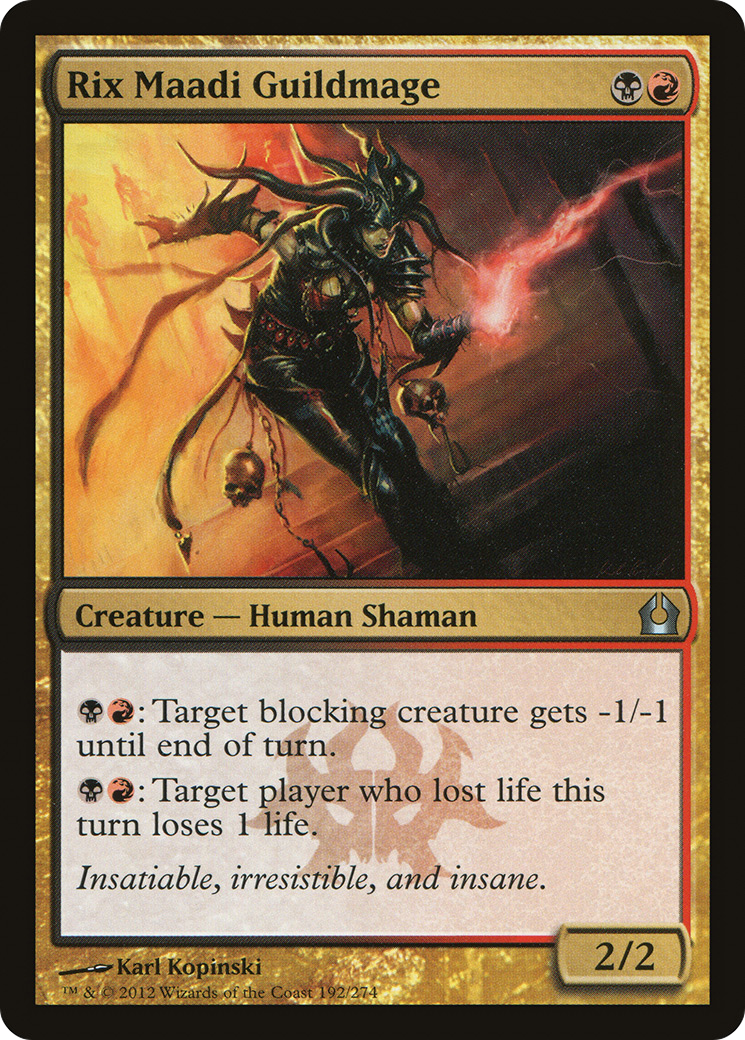 Rix Maadi Guildmage (RTR-192)  Foil - Return to Ravnica