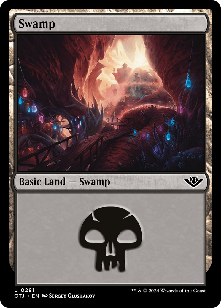 Swamp (0281) (OTJ-281)  - Outlaws of Thunder Junction