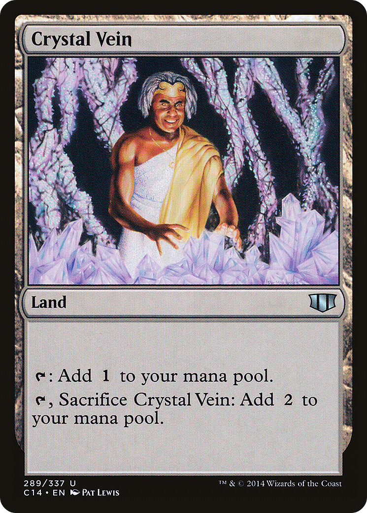 Crystal Vein (C14-289)  - Commander 2014