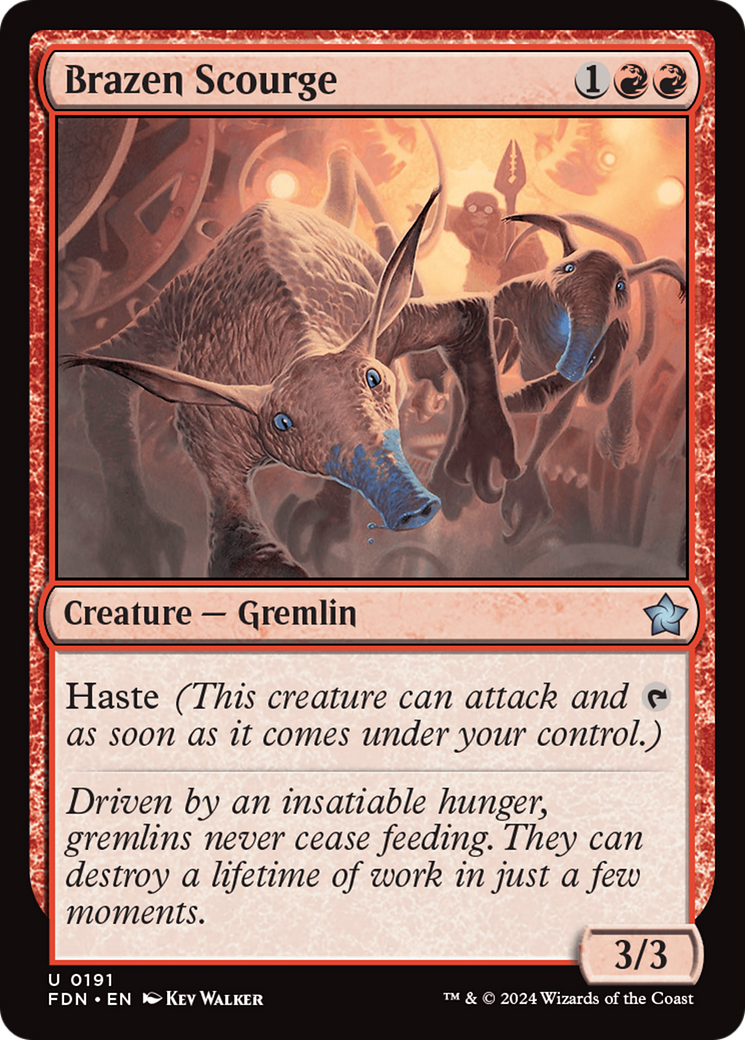 Brazen Scourge (FDN-191)  - Foundations
