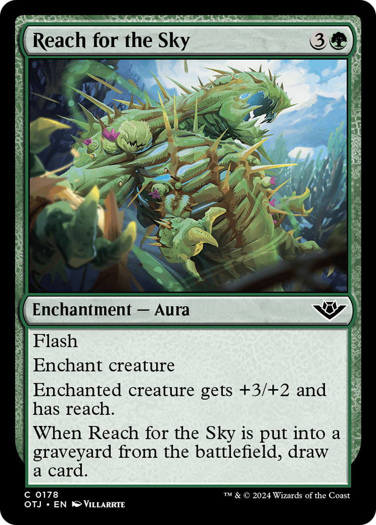 Reach for the Sky (OTJ-178) - Outlaws of Thunder Junction Foil