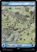 Island (0274) (LTR-274)  Foil - The Lord of the Rings: Tales of Middle-earth