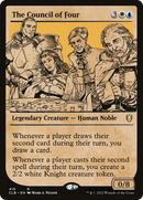 The Council of Four (Showcase) (CLB-419)  Foil - Commander Legends: Battle for Baldur's Gate: (Showcase)