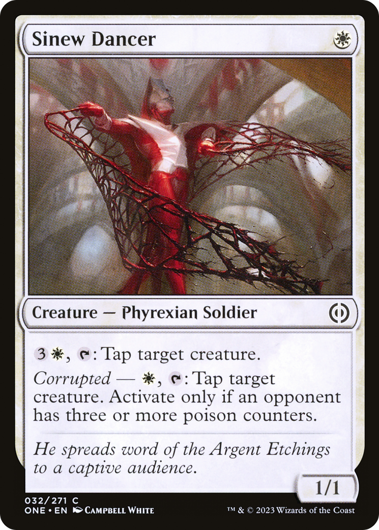 Sinew Dancer (ONE-032)  Foil - Phyrexia: All Will Be One
