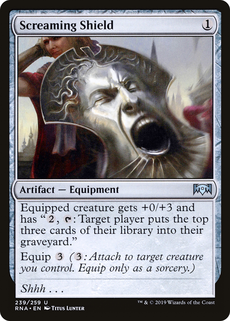 Screaming Shield (RNA-239)  - Ravnica Allegiance