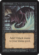Dark Ritual (LEA-)  - Limited Edition Alpha
