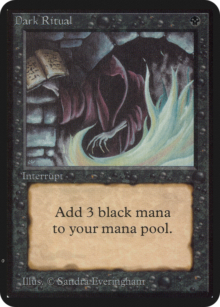 Dark Ritual (LEA-)  - Limited Edition Alpha