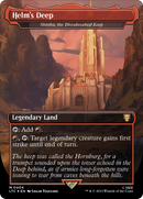 Helm's Deep - Shinka, the Bloodsoaked Keep (Surge Foil) (LTC-404)  Foil - Tales of Middle-earth Commander / Helm's Deep (Borderless)