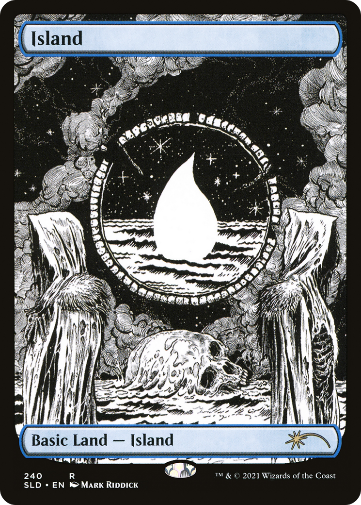 Island (Crushing Brutality) (SLD-240)  - Secret Lair Drop