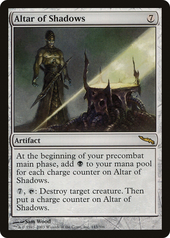 Altar of Shadows (MRD-143)  Foil - Mirrodin