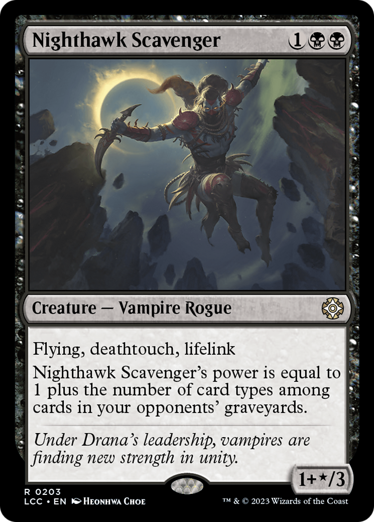Nighthawk Scavenger (LCC-203)  - The Lost Caverns of Ixalan Commander