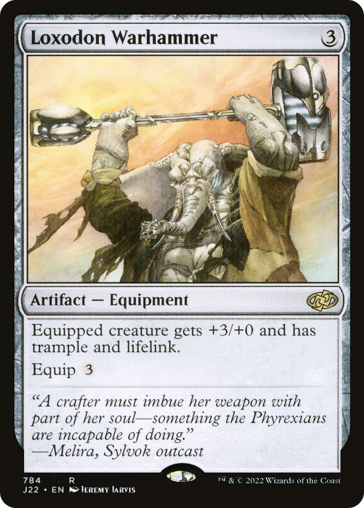 Loxodon Warhammer (J22-784)  - Jumpstart 2022