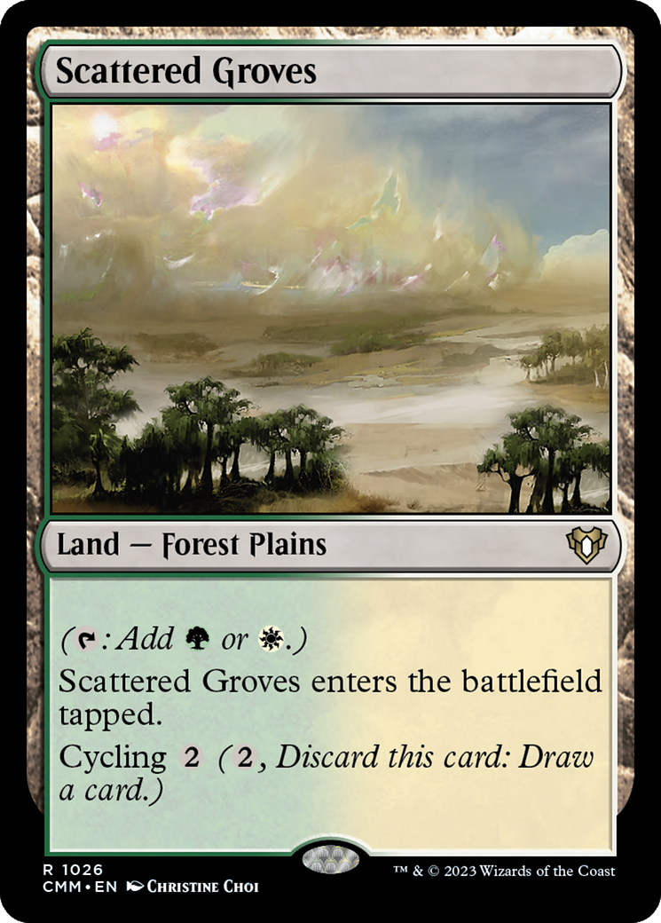 Scattered Groves (CMM-1026)  - Commander Masters