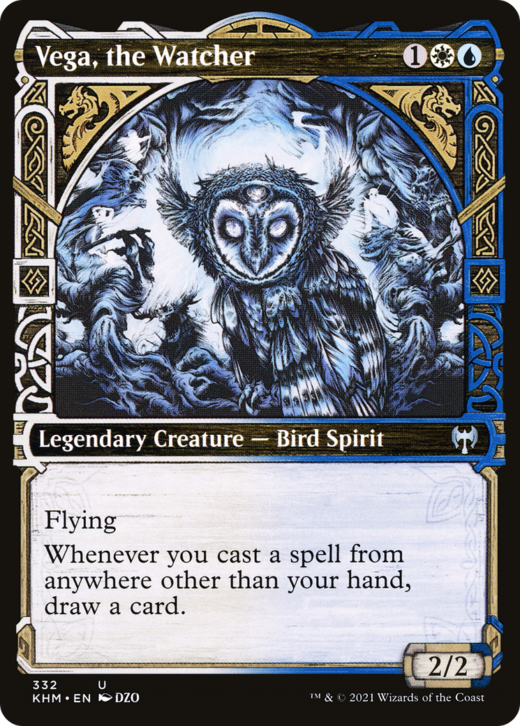 Vega, the Watcher (Showcase) (KHM-332)  Foil - Kaldheim: (Showcase)