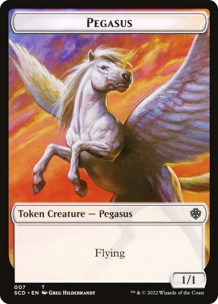 Pegasus (TSCD-007)  - Starter Commander Deck Tokens