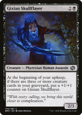 Gixian Skullflayer (BRO-100)  - The Brothers' War