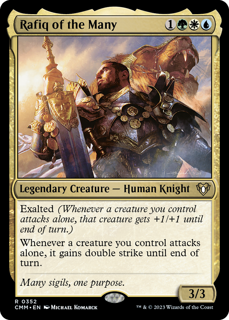 Rafiq of the Many (CMM-352)  - Commander Masters