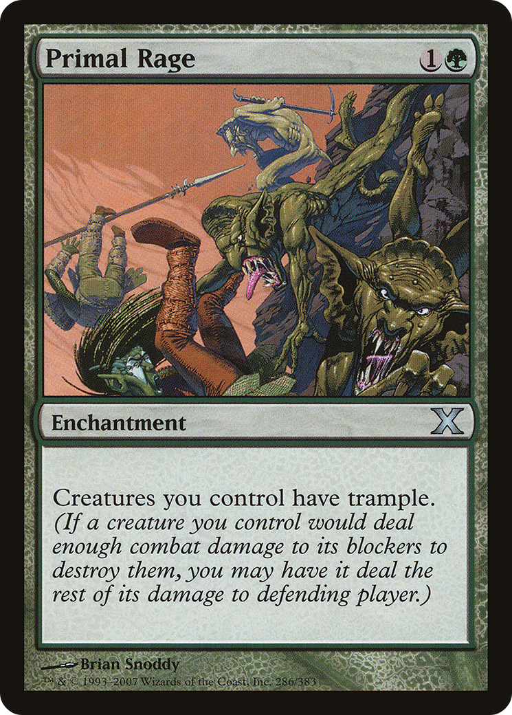 Primal Rage (10E-286)  - Tenth Edition
