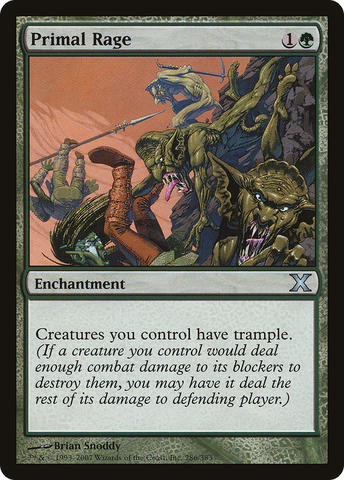 Primal Rage (10E-286)  - Tenth Edition