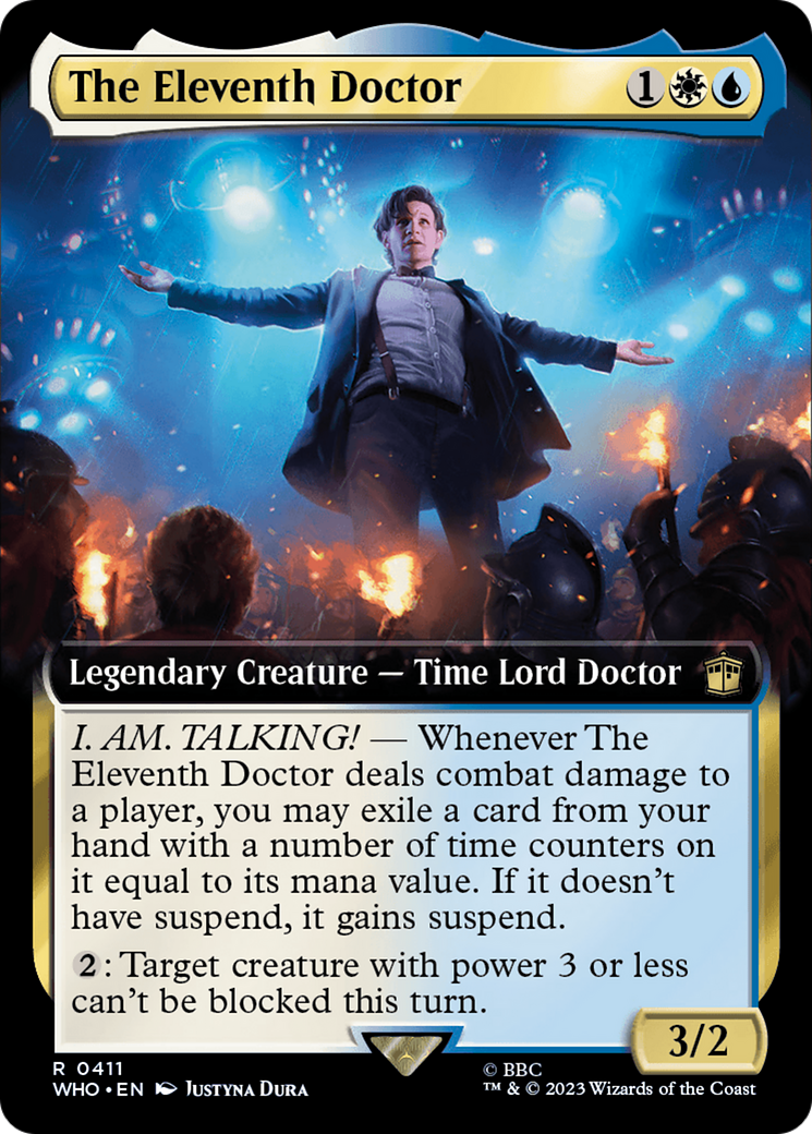 The Eleventh Doctor (Extended Art) (WHO-411)  - Doctor Who: (Extended Art)