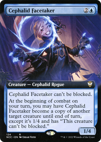 Cephalid Facetaker (Extended Art) (NCC-124)  - New Capenna Commander: (Extended Art)