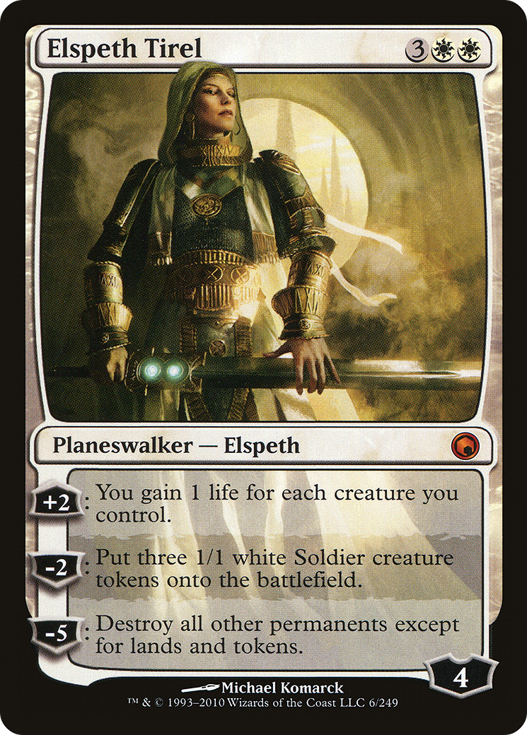 Elspeth Tirel (SOM-006)  Foil - Scars of Mirrodin