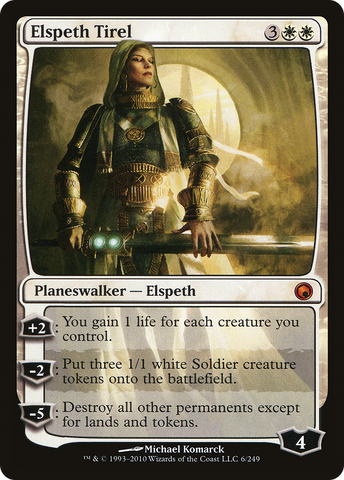 Elspeth Tirel (SOM-006)  Foil - Scars of Mirrodin