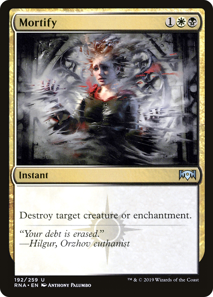 Mortify (RNA-192)  - Ravnica Allegiance